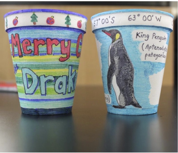 styrofoam cups
