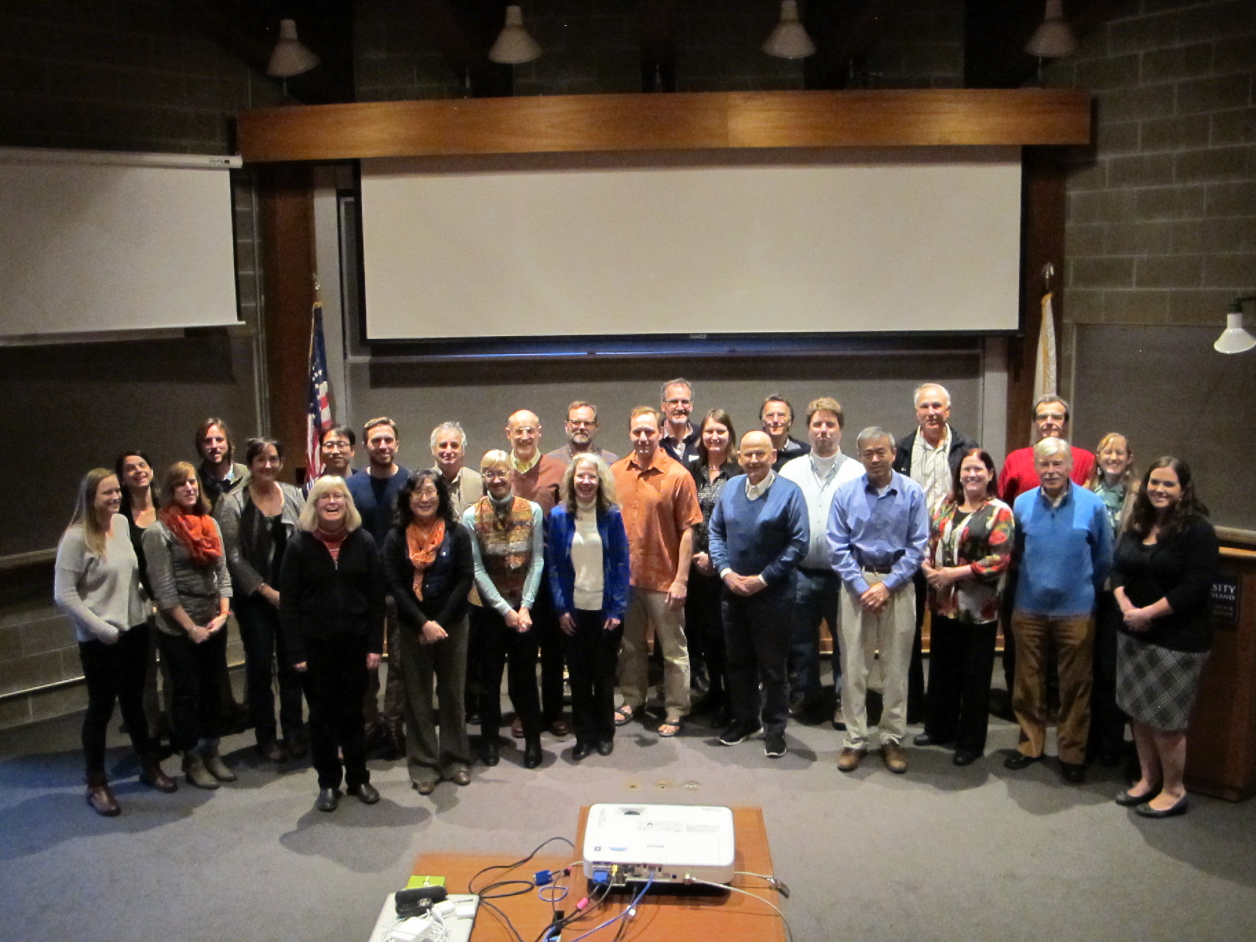 Symposium attendees 