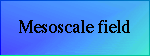 MESOSCALE